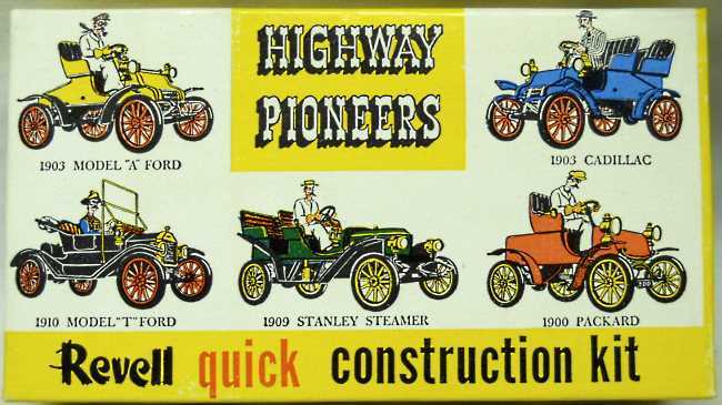 Revell 1/32 1903 Cadillac Highway Pioneers, H35 plastic model kit